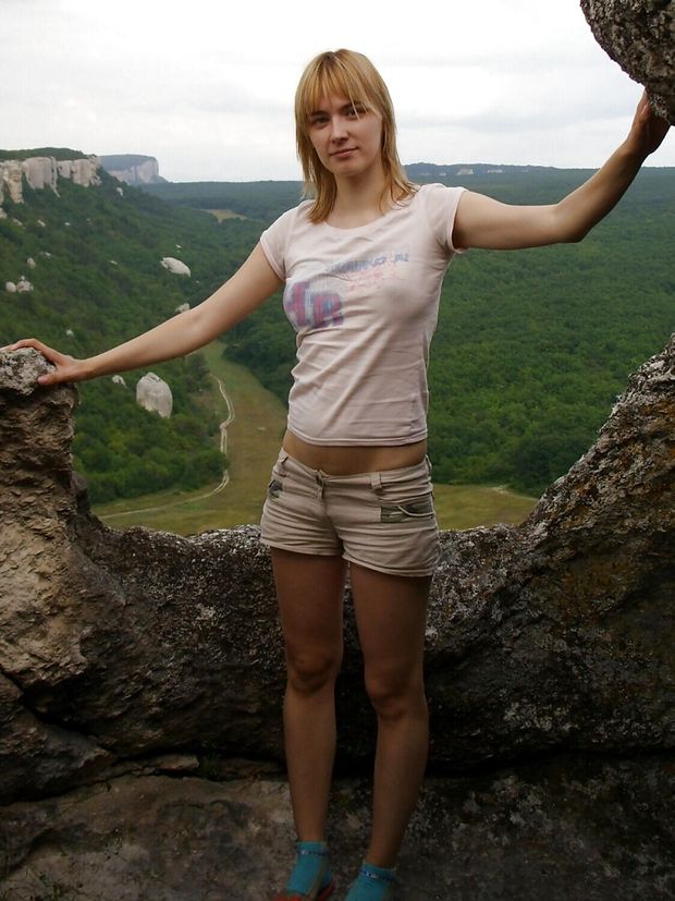 Puffy nipples braless