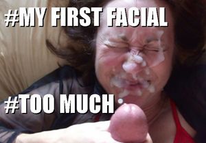 Her first facial