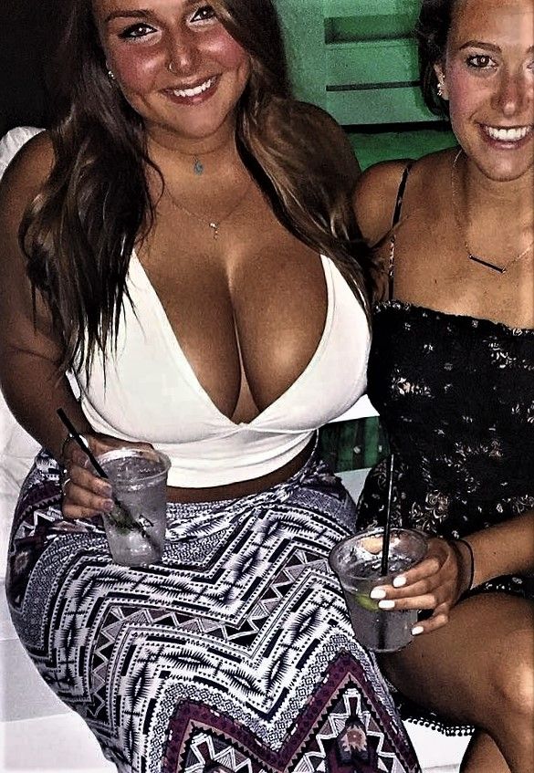 Low Cut Top and Long Skirt