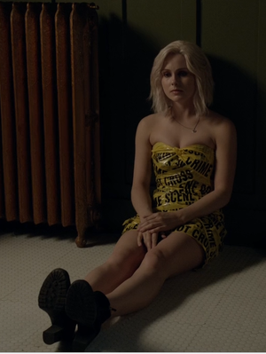 rose mciver sexy dress boots slutty hot long legs
