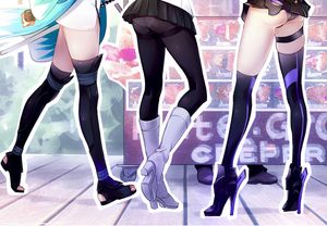 fujimaru ritsuka, sakura saber, and shielder (fate/grand order and fate (series)) drawn by jo-ker (578569602)