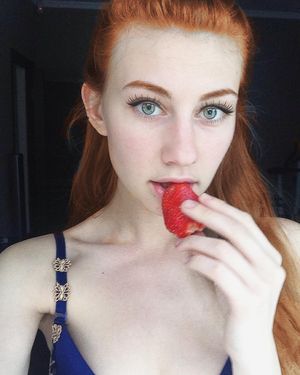 Cute Strawberry Eater