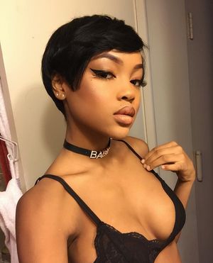 Aaija (model name) - with short hair