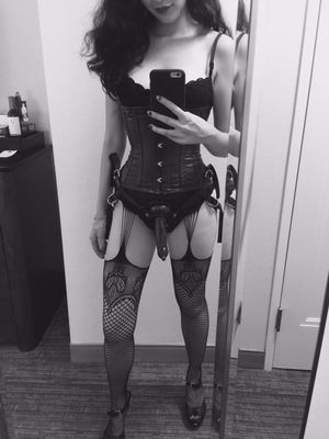 Stockings and strapons