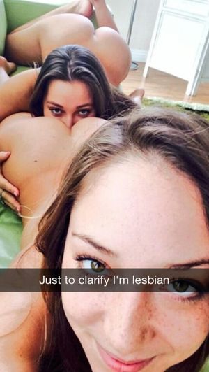Lesbians on Snapchat