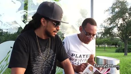 Wild halloween tranny group fuck