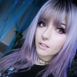 Lavender haired beauty