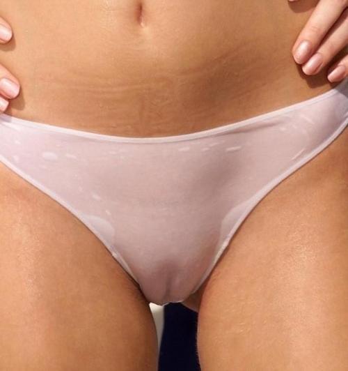 See through panties