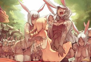 penelo x viera by faustsketcher