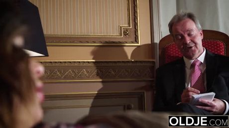 New Russian teen Ally Breelsen fucking her old psychologist in the newest oldje update!