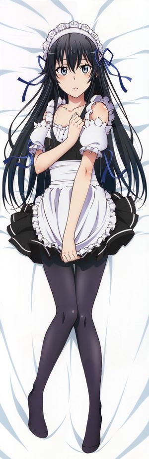 dakimakura maid pantyhose tagme yahari_ore_no_seishun_lovecome_wa_machigatteiru. yukinoshita_yukino