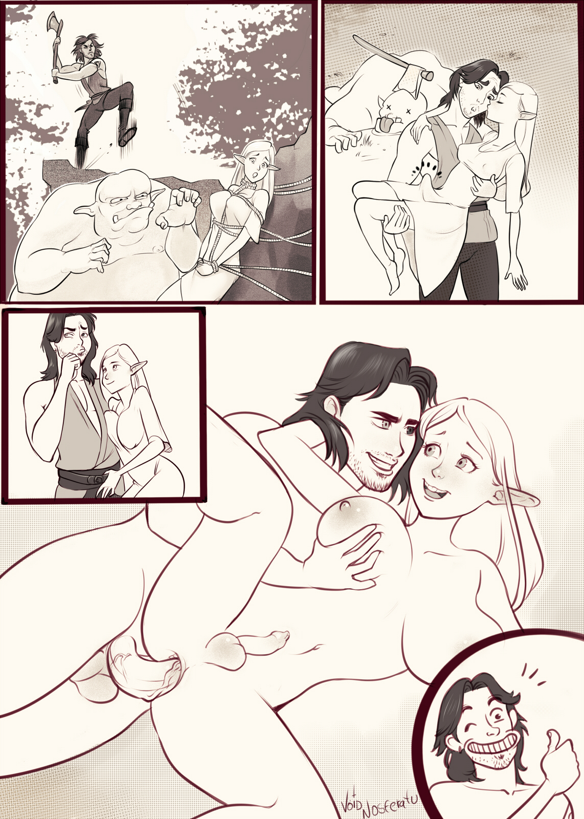 another manga page by voidnosfera tu