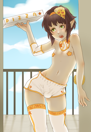 pizzabutt by myogurt