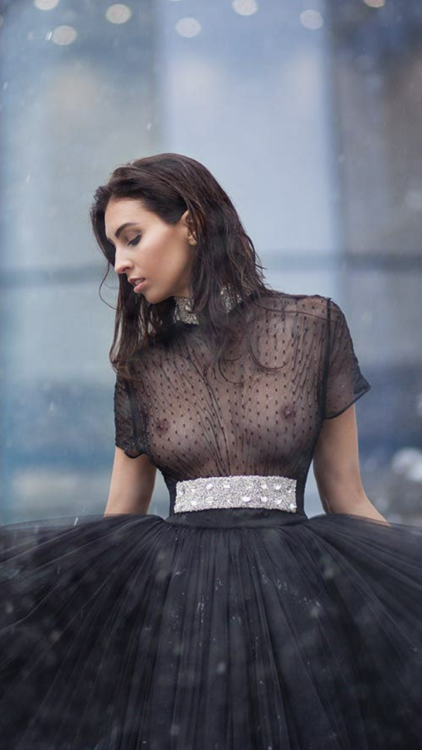See-through top