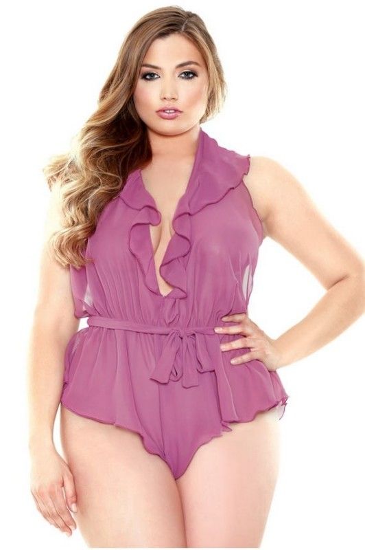 Purple Halter Neck Romper