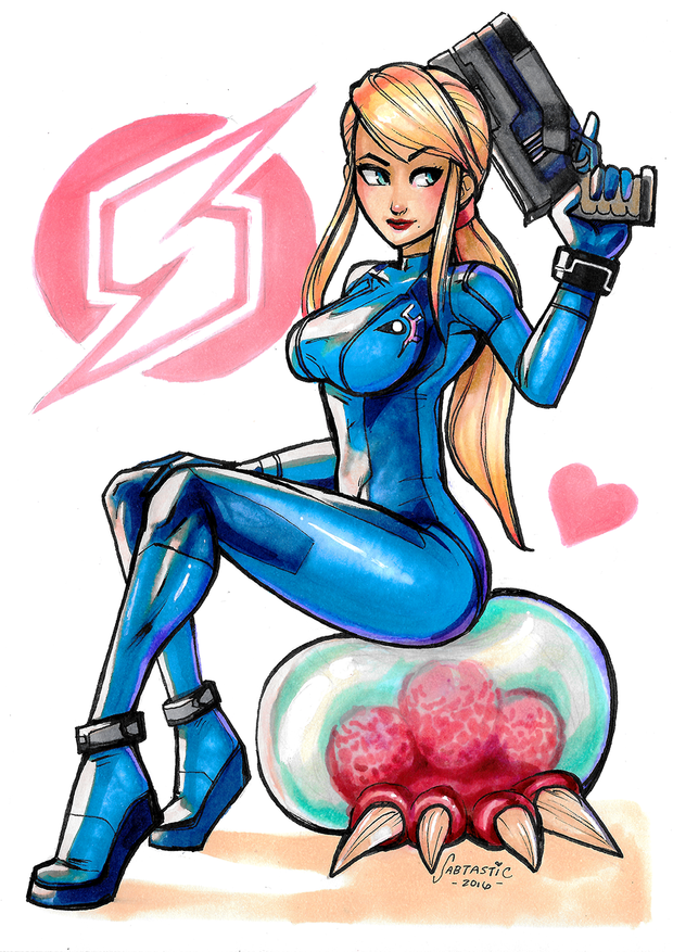 Samus Aran, Metroid