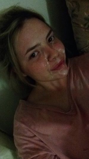 Cute wife nice facial