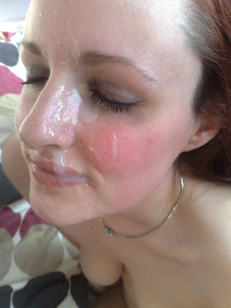 Cum in mouth for redhead