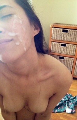 Hot amateur facial