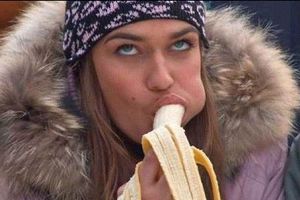banana loving slut