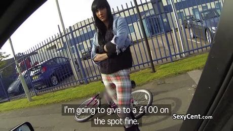 Cop punished gal with long cock