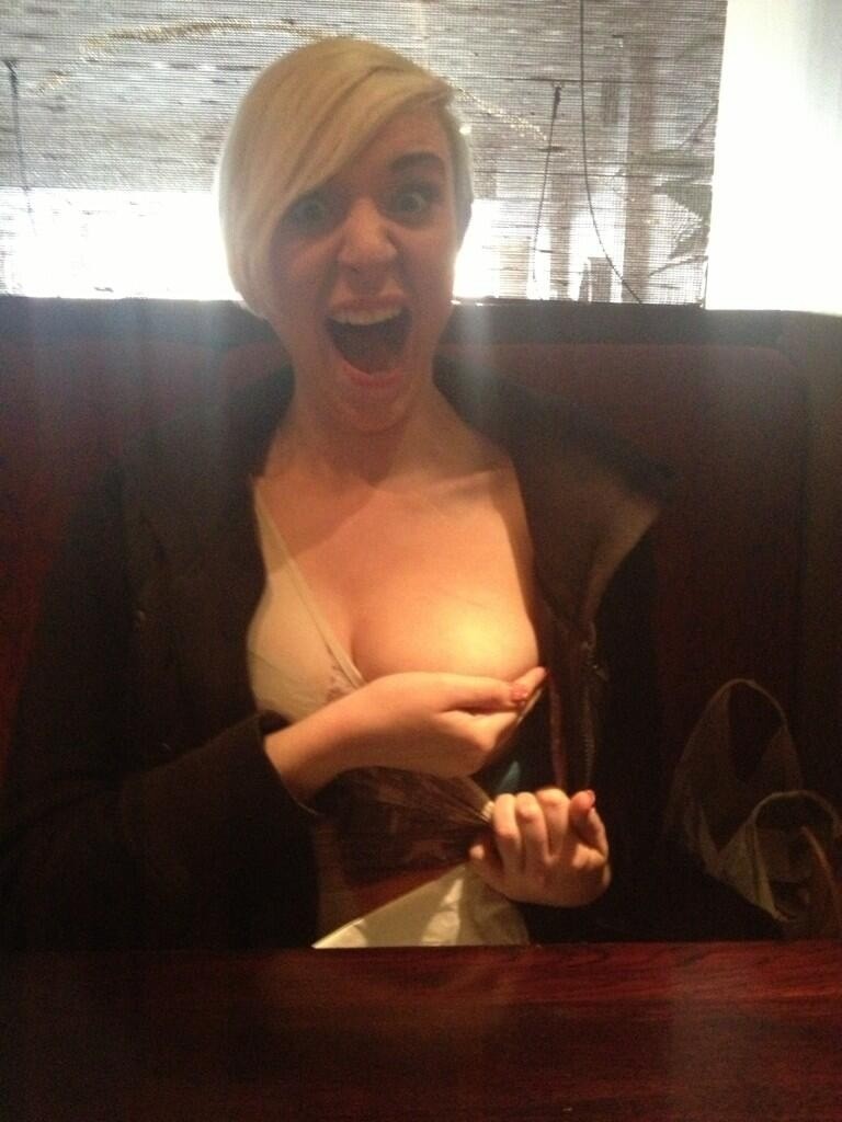 Boob flash
