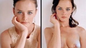 Alexis Bledel desnuda