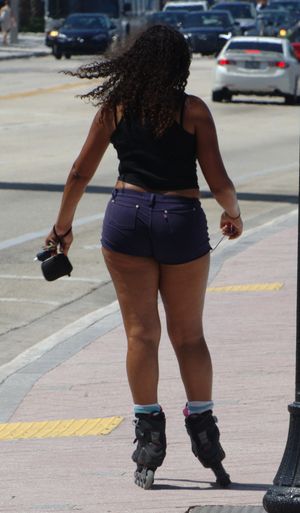 Phat Black Booty Rollin' By