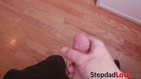 Stepdad is eager to bang his hot stepdaughter Lily Adams