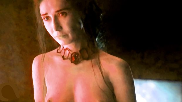 Game of Thrones - Red Lady topless 1 *roentgen01*
