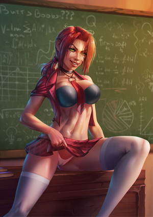 Linmei Quan pin up by Evulchibi