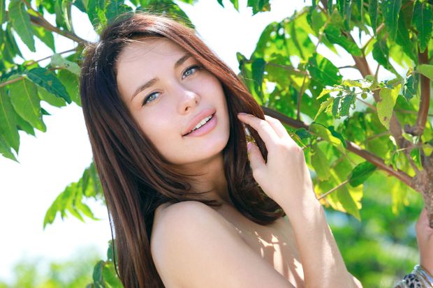 Nice lips and eyes