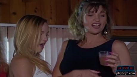 Vintage orgy with horny retro sluts at a fuck party