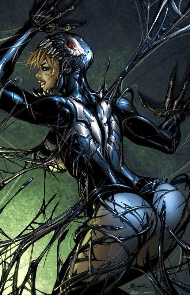 She Venoms ass