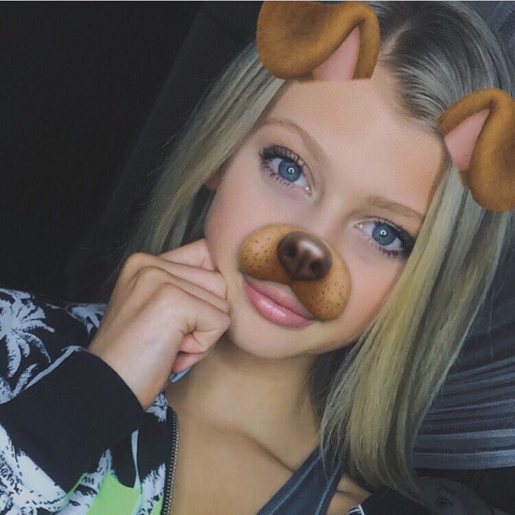 Snapchat dog filter