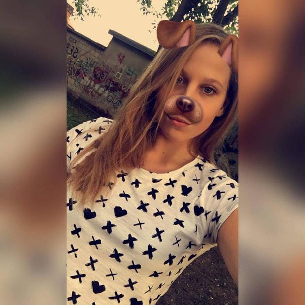 Snapchat dog filter