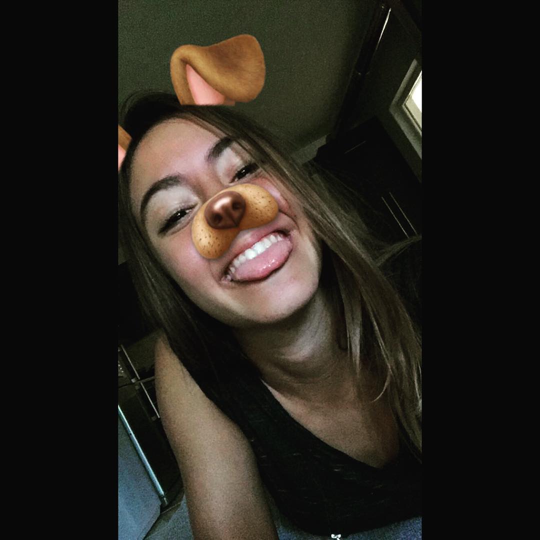 Snapchat dog filter