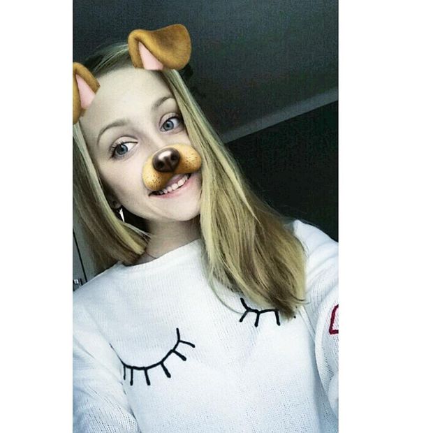 Snapchat dog filter