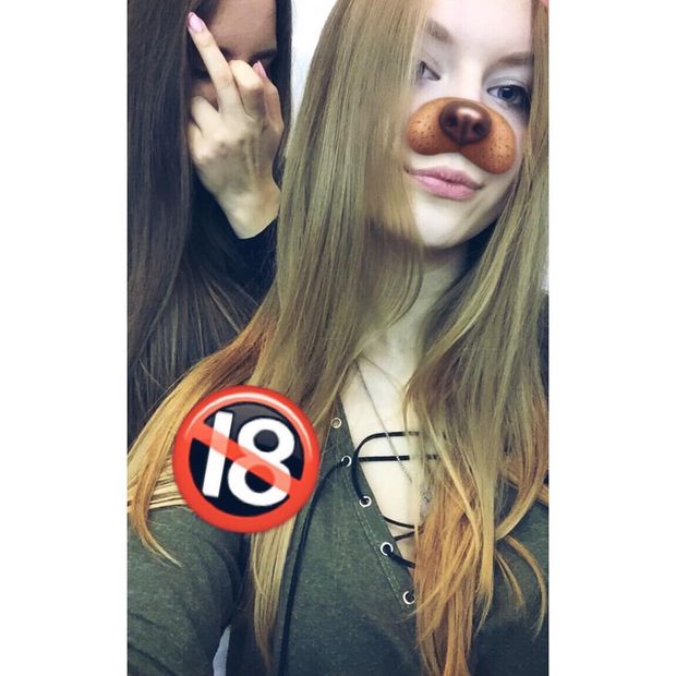 Snapchat dog filter