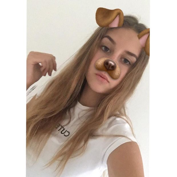 Snapchat dog filter