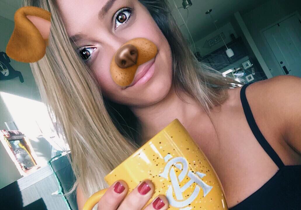 Snapchat dog filter