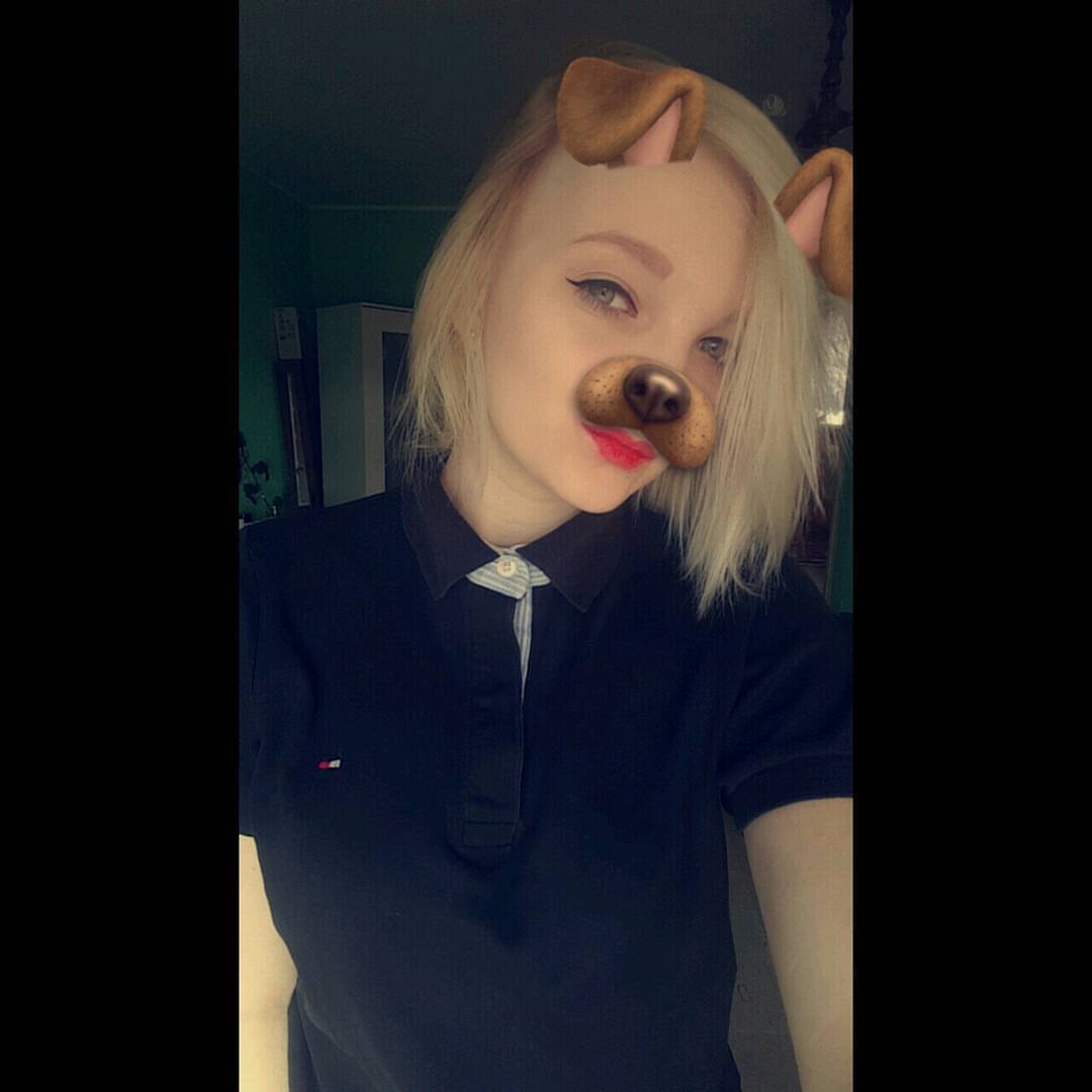 Snapchat dog filter