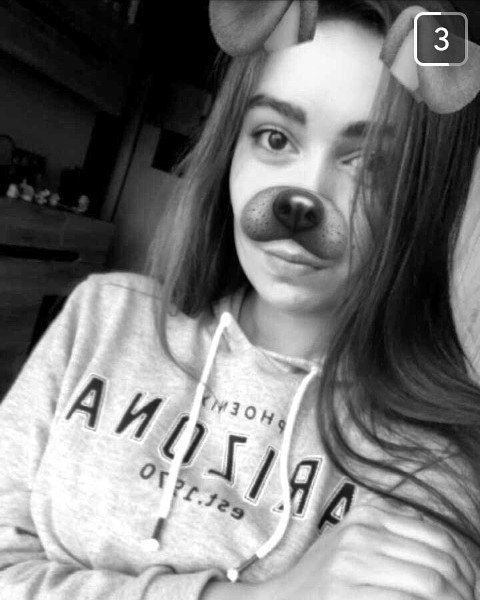 Snapchat dog filter