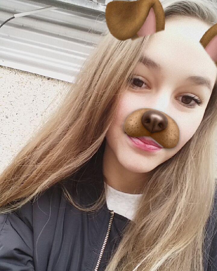 Snapchat dog filter