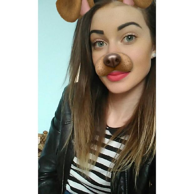 Snapchat dog filter