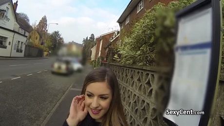 Cop fucks natural busty babe