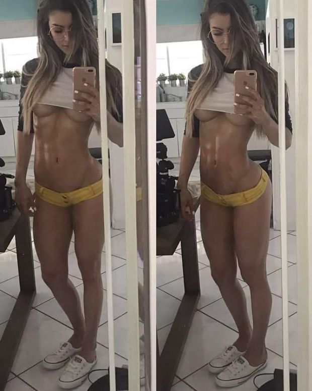 sexy selfie underboobs