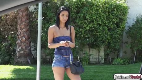 Karmen gets fucked by stranger after being cheated