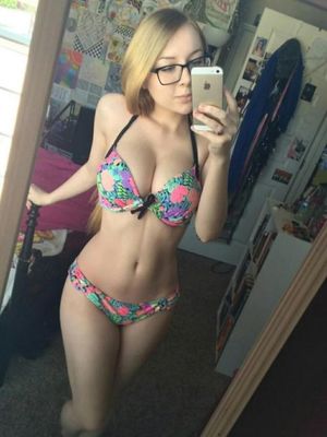 Hot teen busty bikini