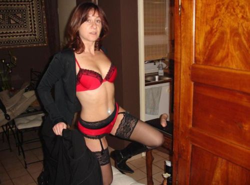 My wife was wearing sexy lingerie